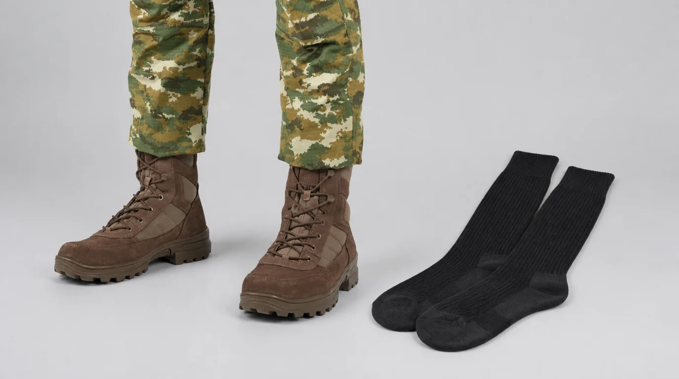 Kaos Kaki & Sepatu