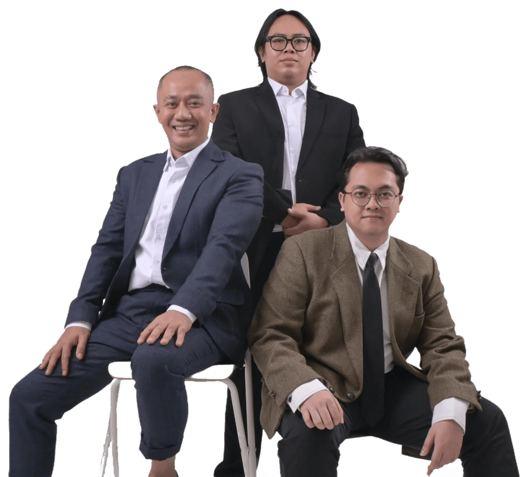 Reza Akbar Muharam, President Director; Fatih Nur Muhammad, Marketing Director; Nevan Decha Ramadhan, Business Development Director, PT Sukses Nan Langgeng